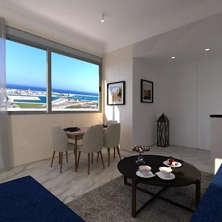 Appartement De Prestige, Vue Kasbah, Mer Et Vieux Port Tangeri Esterno foto